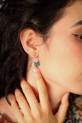 PENDIENTES DE PLATA ESMALTADOS