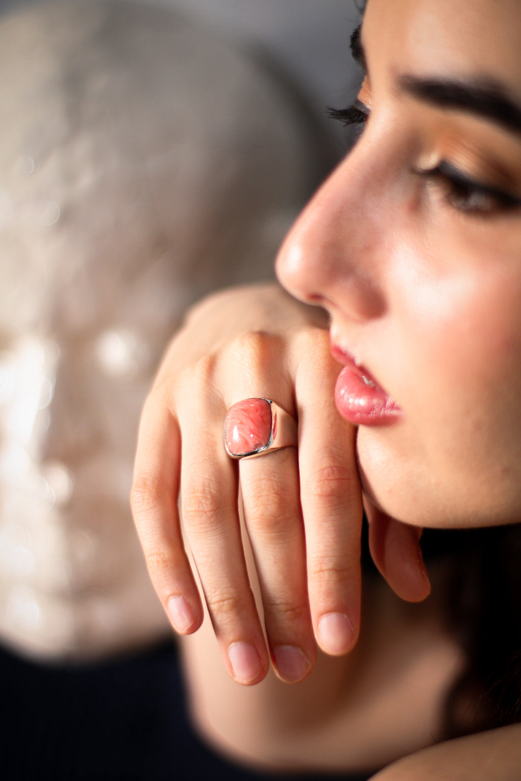 ANILLO CON ÁGATA